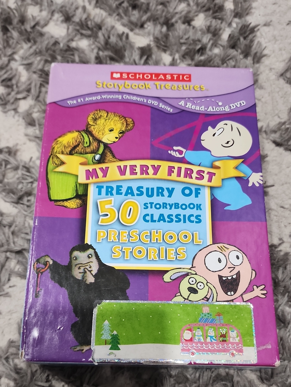 Scholastic 7 DVDs My Very First Treasury of  50 Preschool Stories